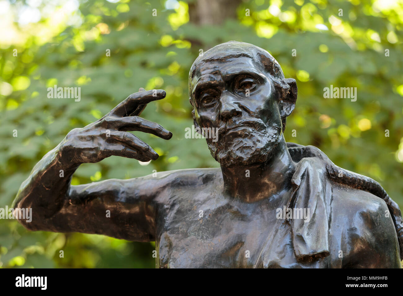 Statue in Rodin Museum in Paris. The Musée Rodin, is a museum that was  opened in 1919, dedicated to the works of the French sculptor Auguste Rodin  Stock Photo - Alamy