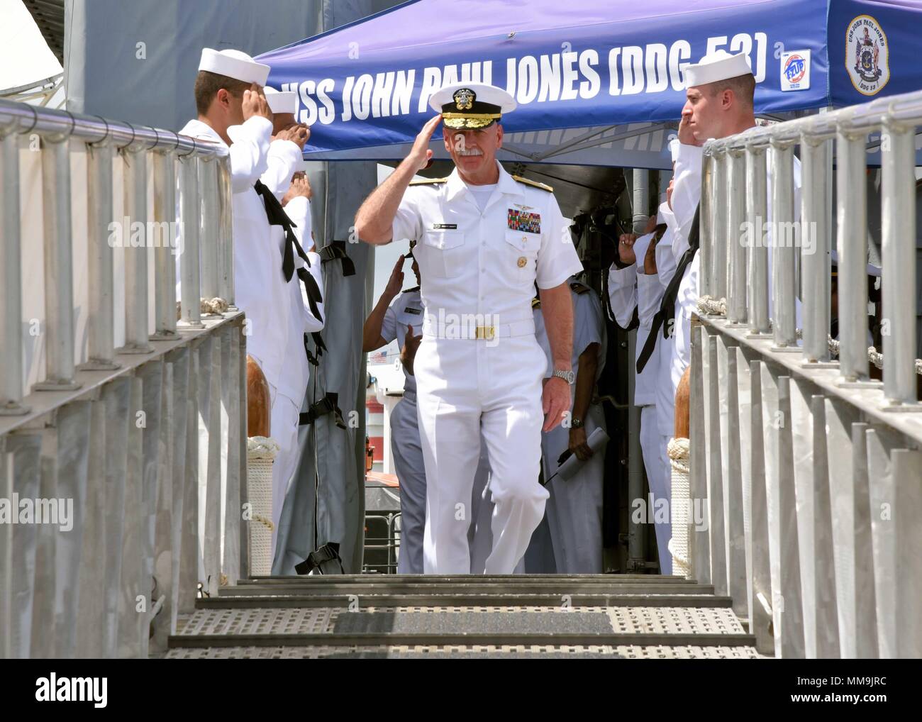 170918-N-QL961-039 PEARL HARBOR (Sept. 18, 2017) Adm. Scott Swift ...