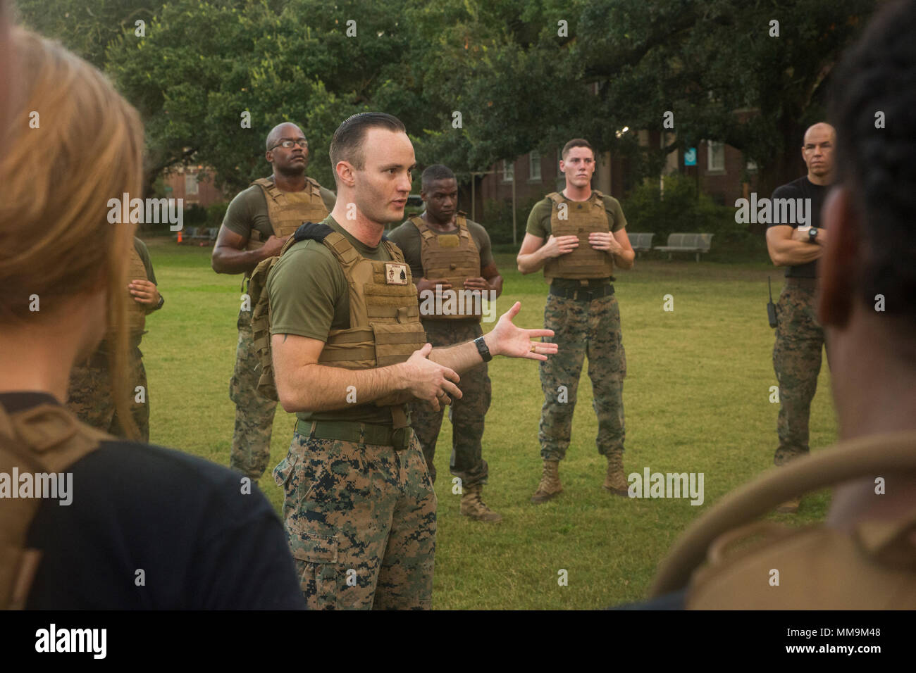 Military discount morning workout