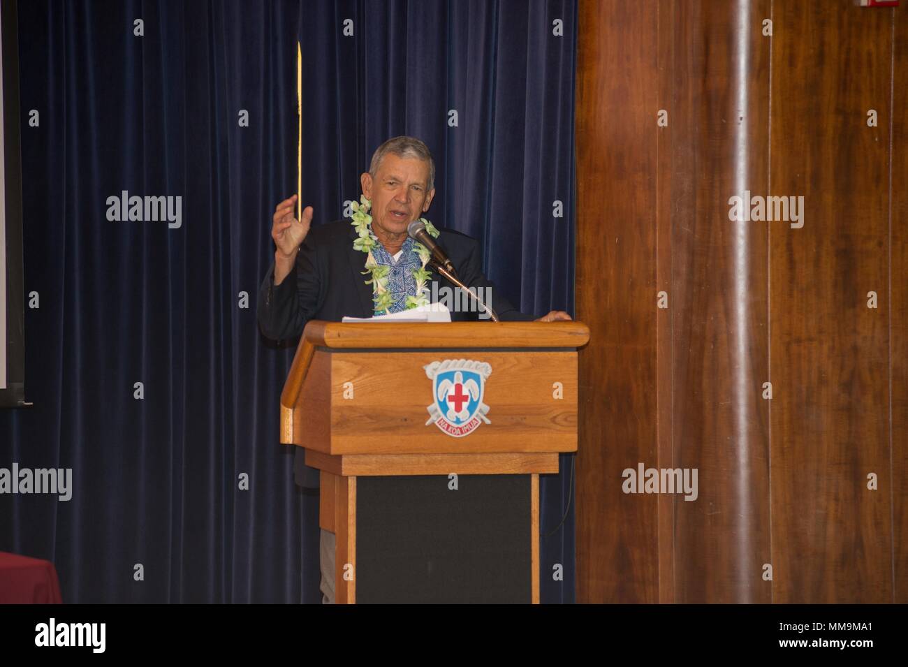 Retired admiral, Ronald Zlatoper, the former commander in chief of the