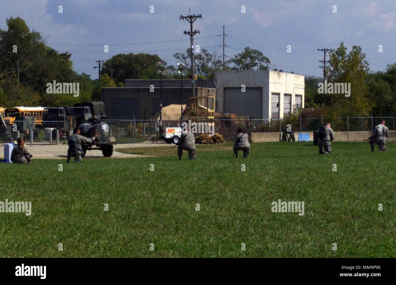 FAIRBORN, Ohio – Tech Warrior participants practice dismounted ...