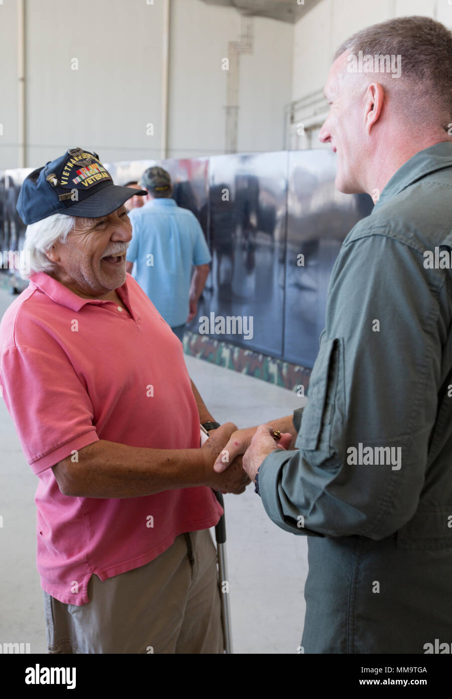 Col. Jason Woodworth, the Marine Corps Air Station Miramar commanding