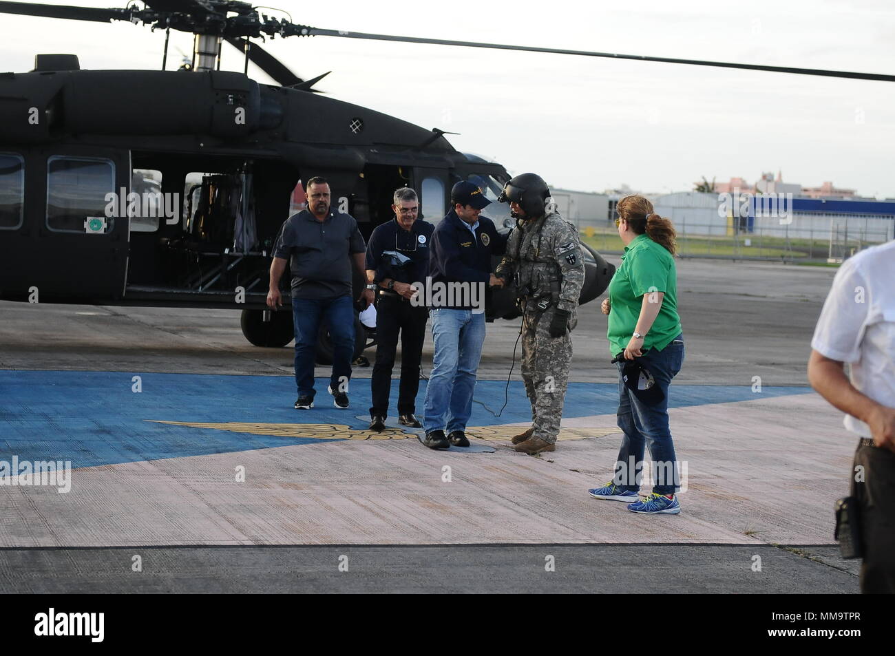 The Adjuntant General of Puerto Rico, Brig. Gen. Isabelo Rivera, and ...
