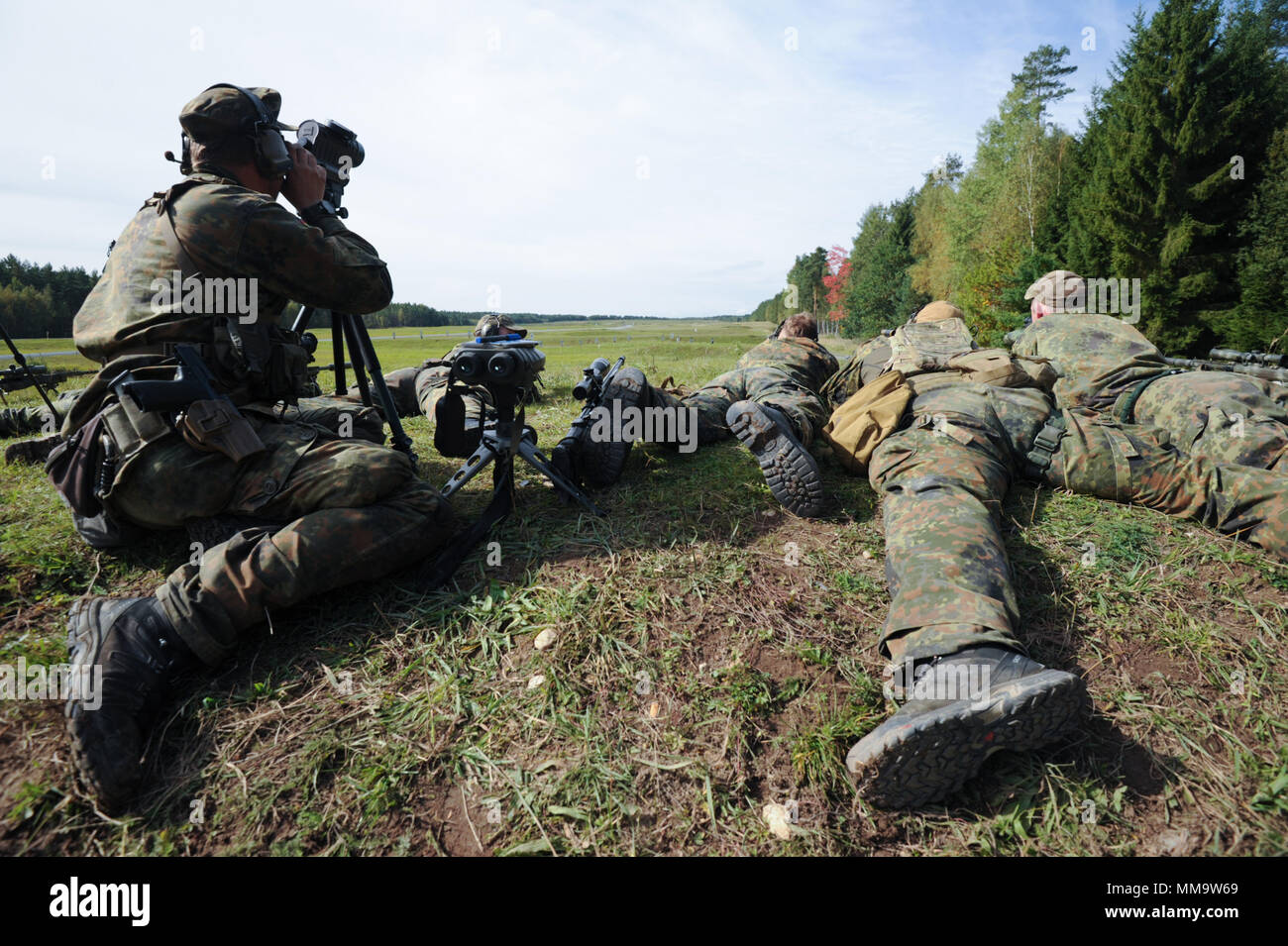 Sniper teams square off at Army facility in Germany to find