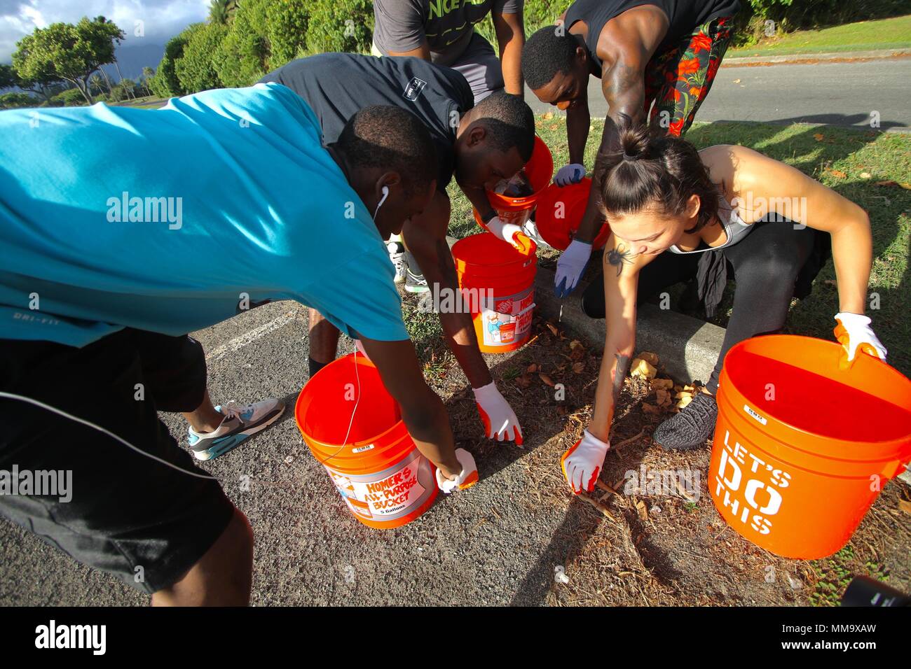 SCHOFIELD BARRACKS, Hawaii A group of Soldiers with Headquarters and