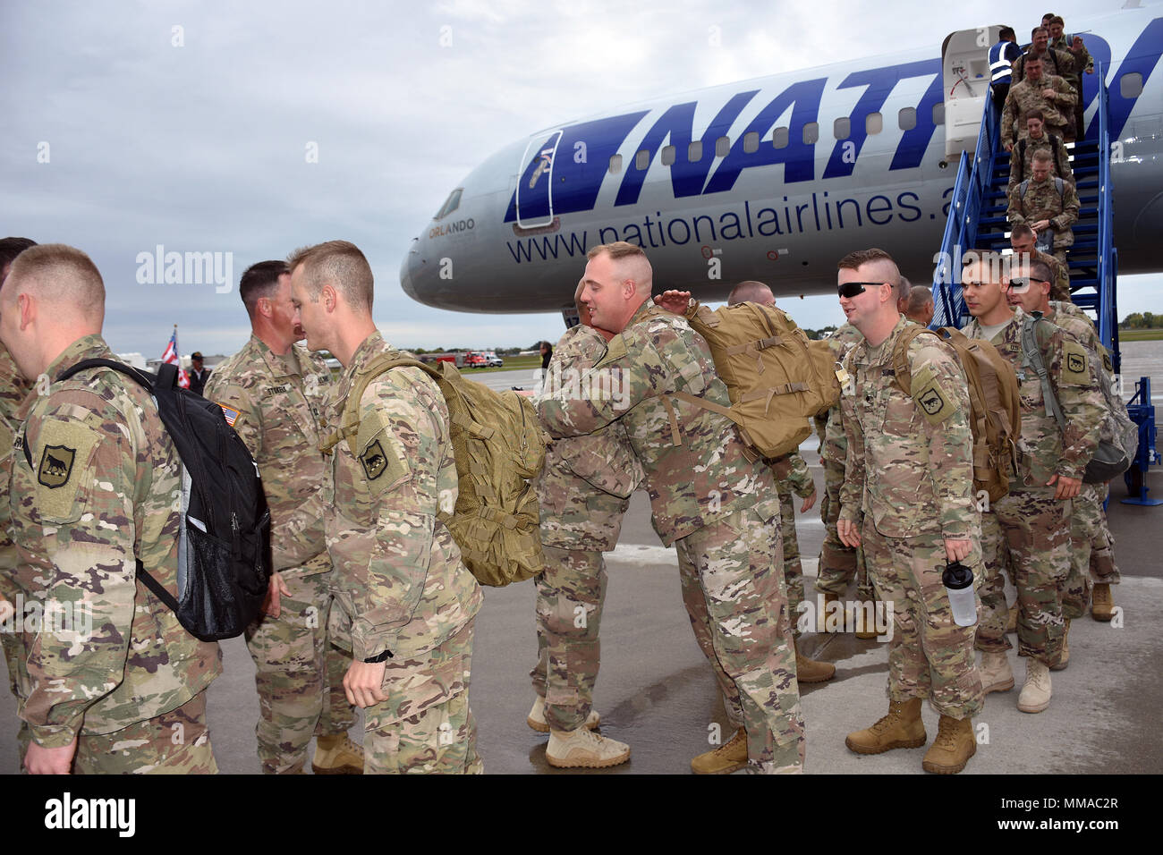 South Dakota Army National Guard Soldiers from the 153rd Engineer ...