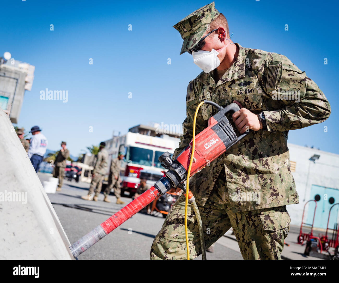 SAN FRANCISCO (Oct. 3, 2017) Equipment Operator 3rd Class Ian Burgess