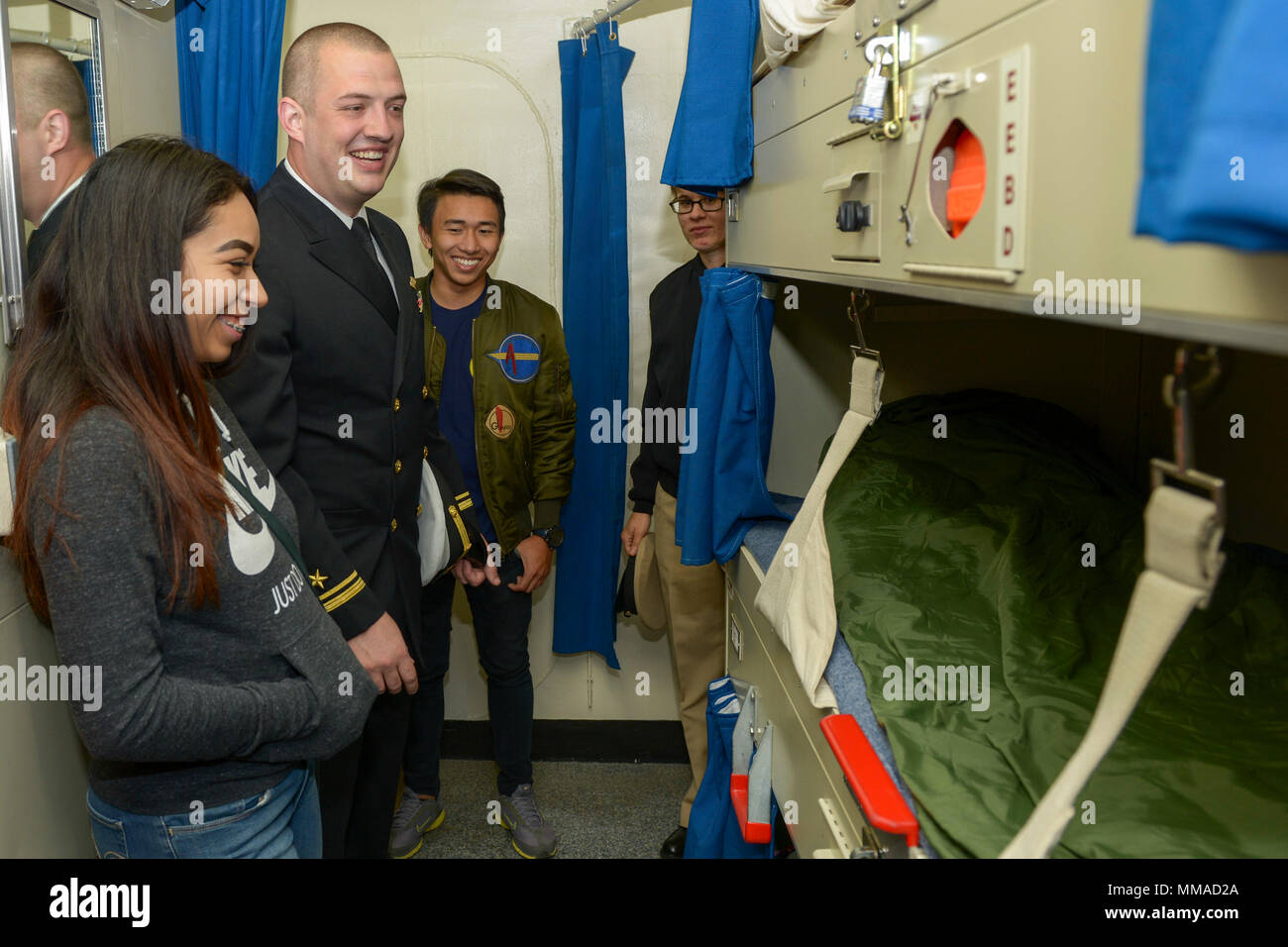 SAN FRANCISCO (Oct. 4, 2017) Navy Recruiting District San Francisco Delayed Entry Program