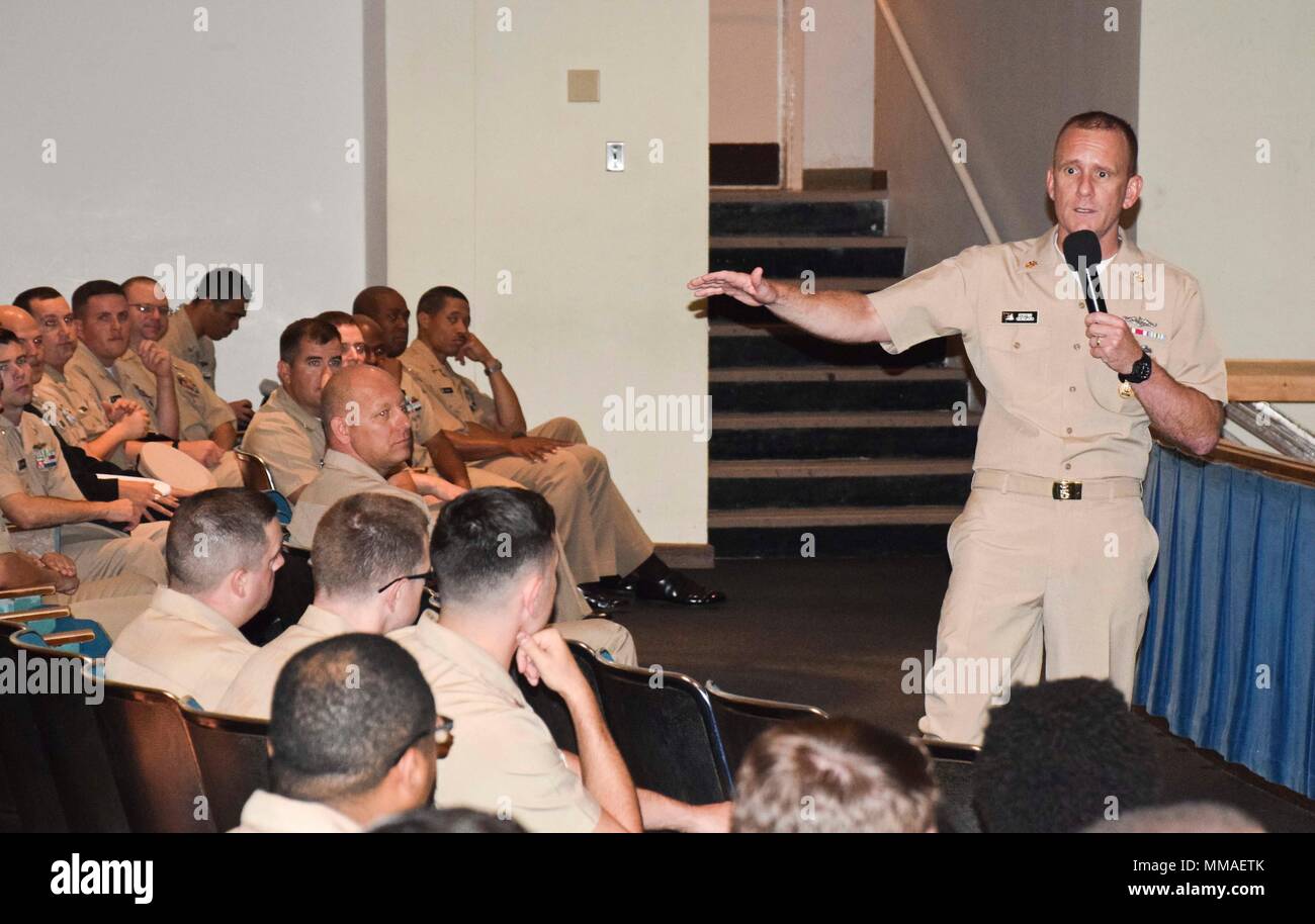 FORT GORDON, Ga. (Sept. 22, 2017) Master Chief Petty Officer of the