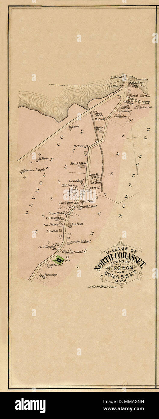 Cohasset Map