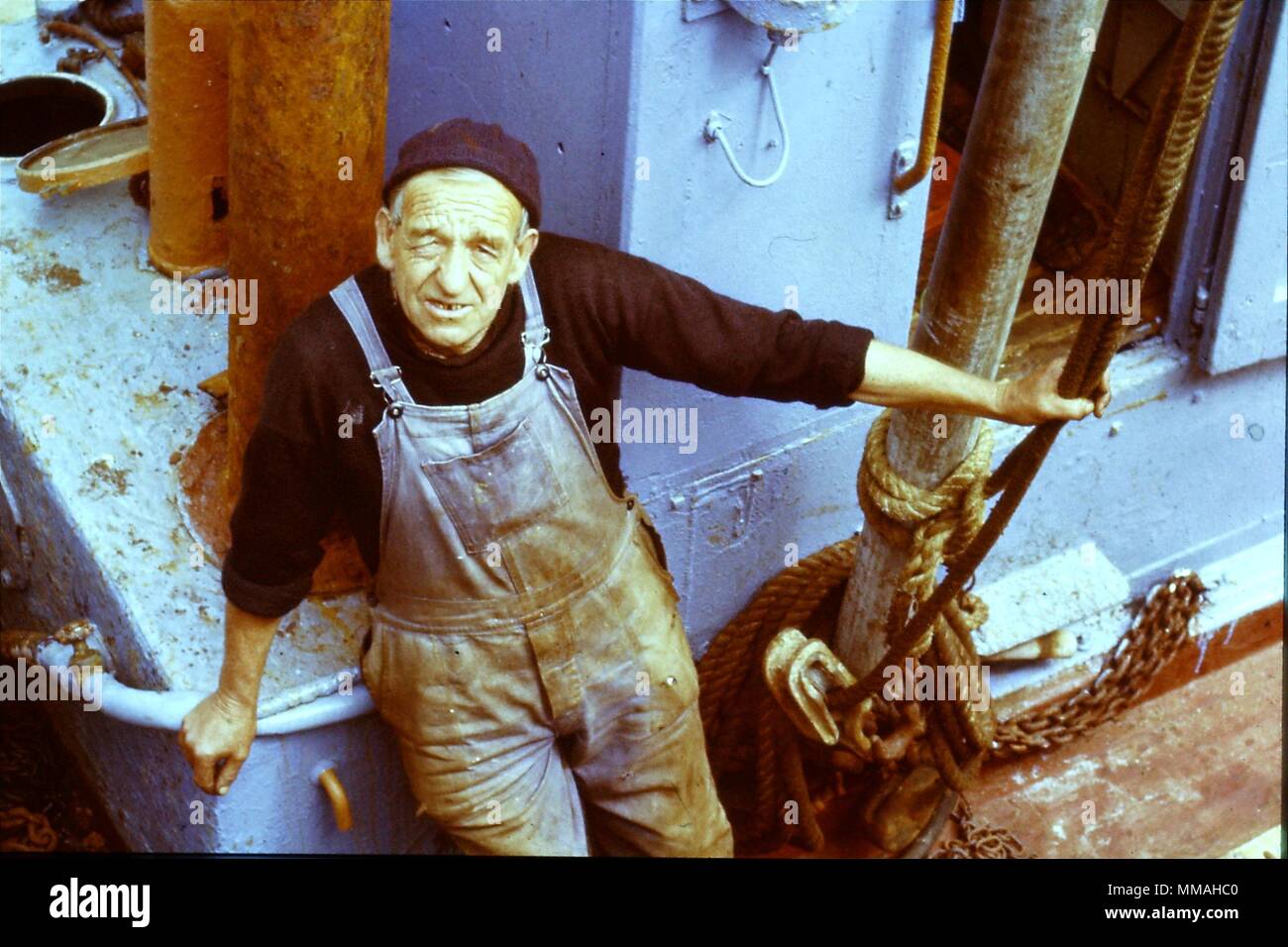 Oyster fisherman at Whitstable Stock Photo Alamy