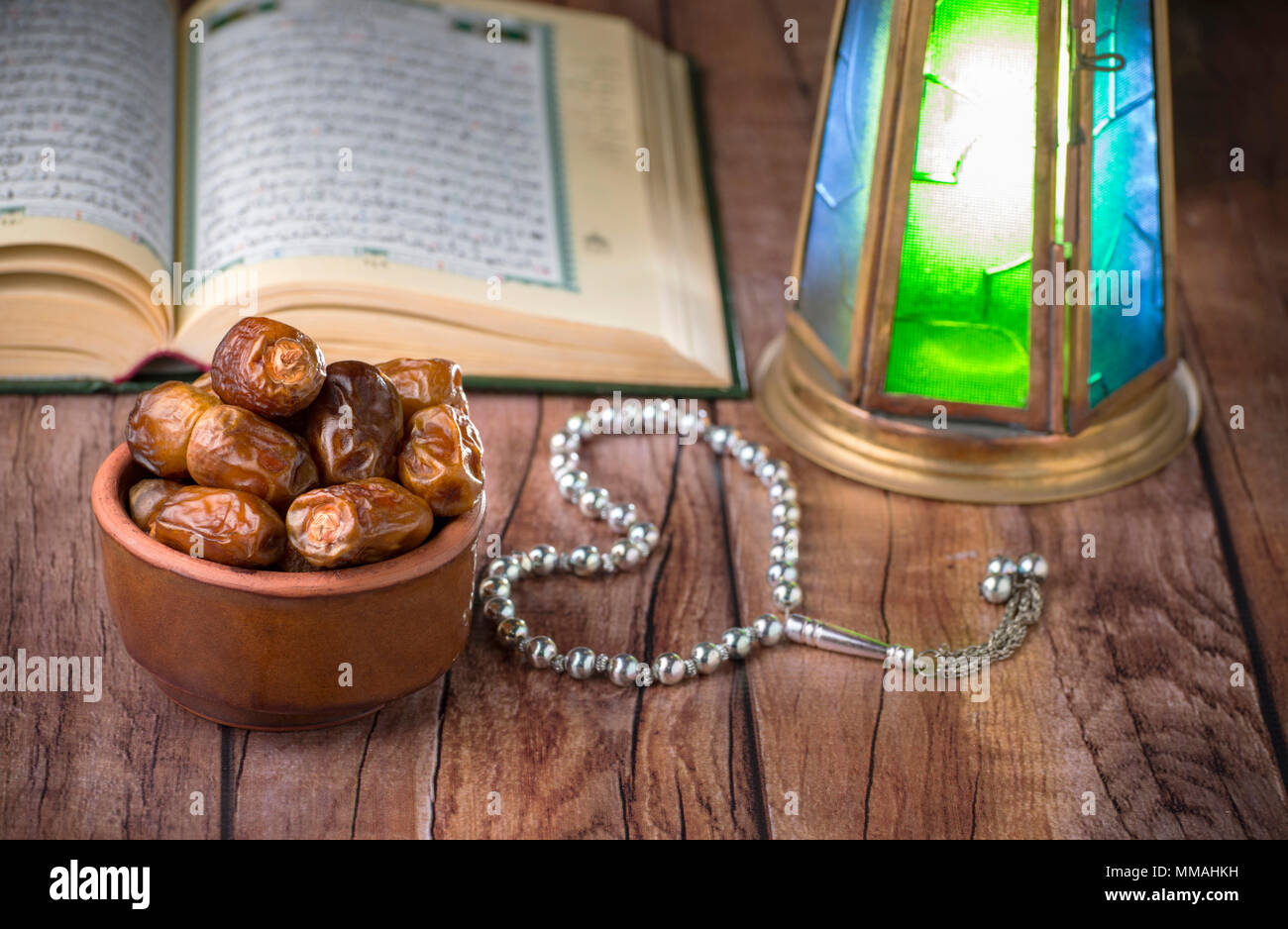 Group of Ramadan Ritual Islamic Traditional Items Stock Photo - Alamy