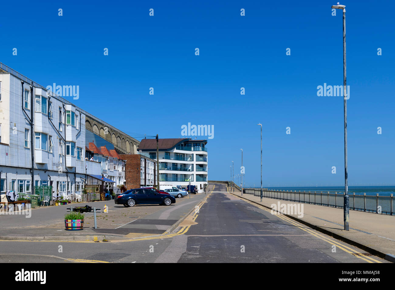 Houses and apartments on the seafront Ramsgate Stock Photo Alamy
