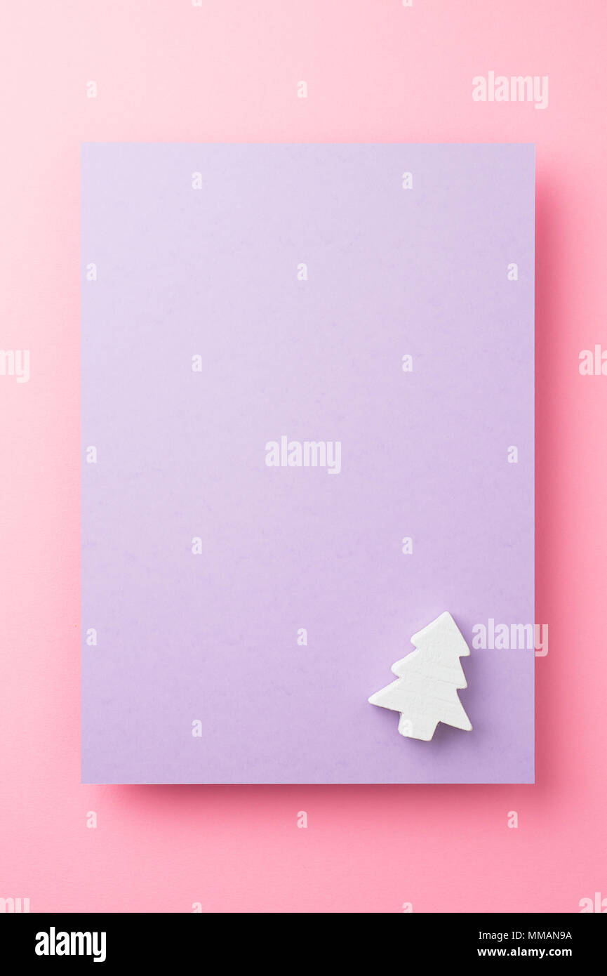 Christmas card background with christmas trees Stock Photo - Alamy