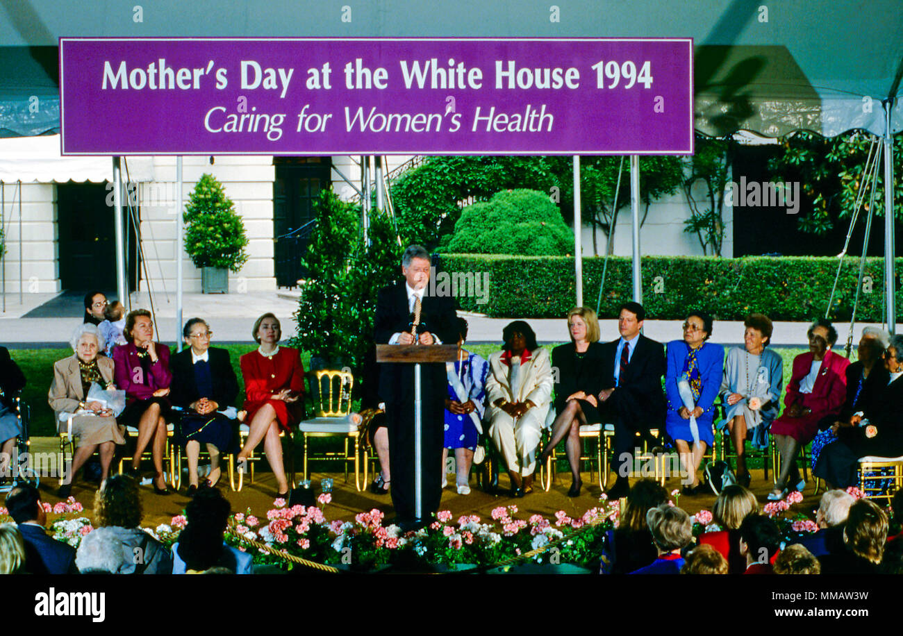 Washington Dc Usa May 6 1994 President William Jefferson