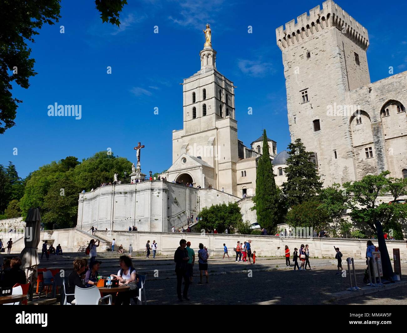 Cathedral notre dame des doms d avignon hi-res stock photography and images  - Alamy