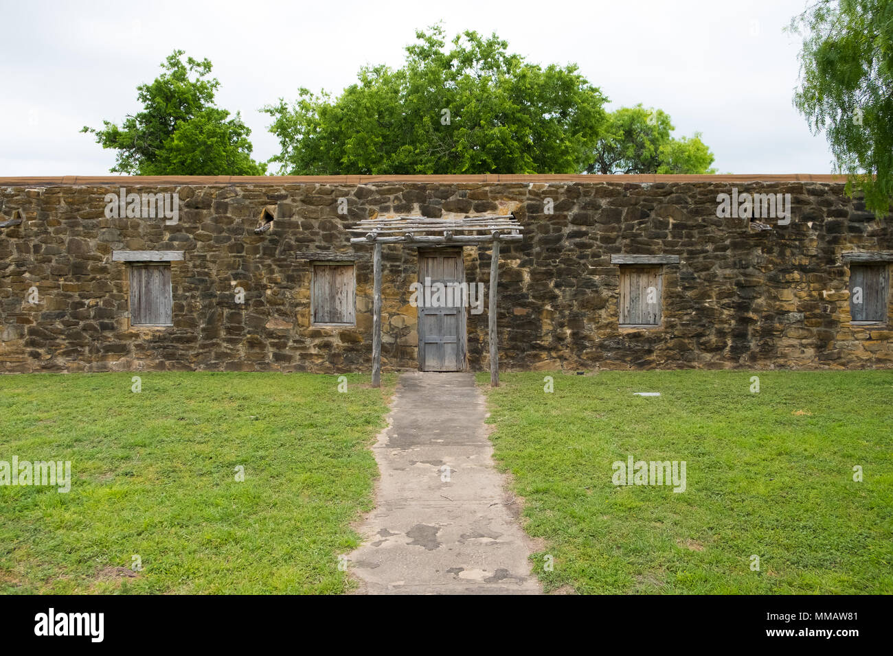 Mission San Jose San Antonio Texas Stock Photo