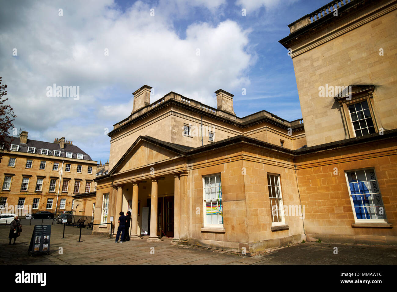 Bath Assembly Rooms including fashion museum Bath England UK Stock Photo