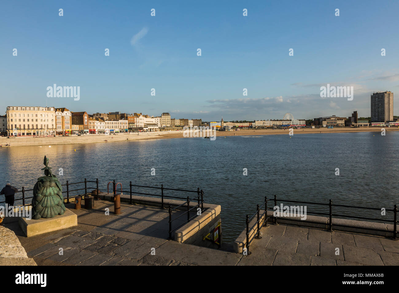 Margate on a sunny May evenig. Stock Photo