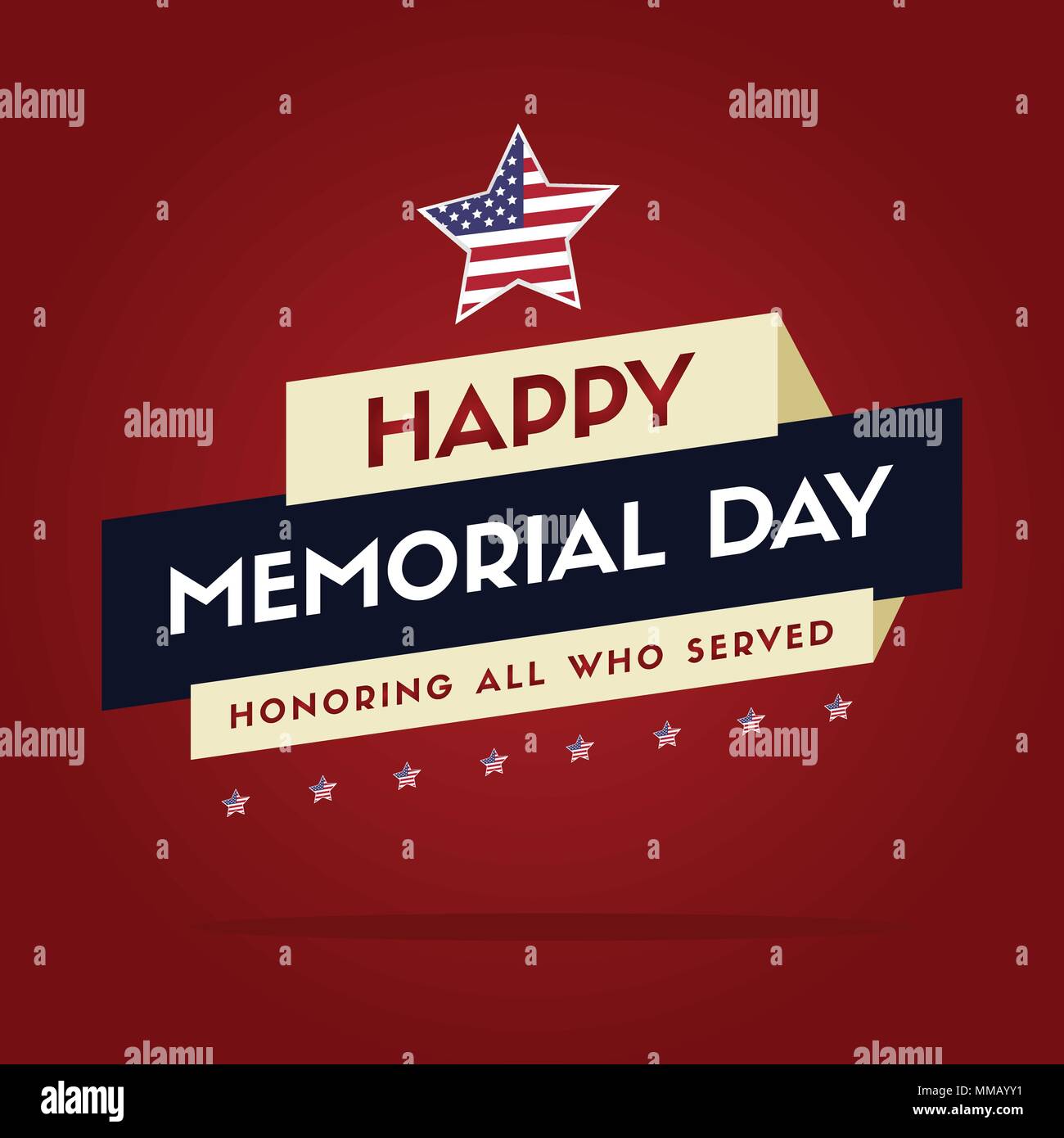 Memorial day remember and honor Stock Vector Image & Art - Alamy