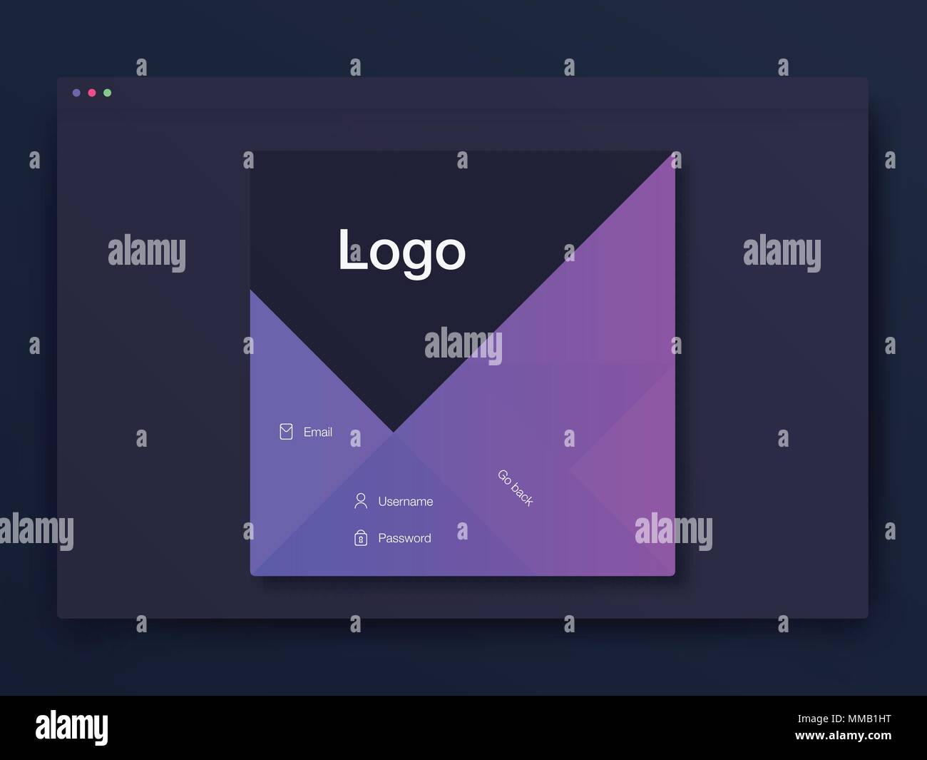 Vector Illustration of screens and web concept Stock Vector Image & Art ...