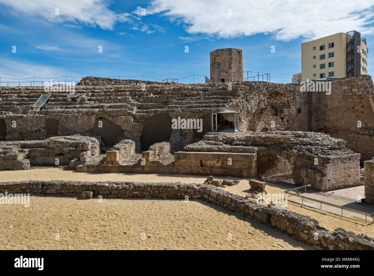 Roman circus remains in Tarragona, Spain Stock Photo Alamy