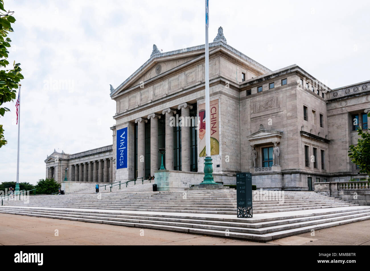 The Field Museum of Natural History in Chicago Stock Photo