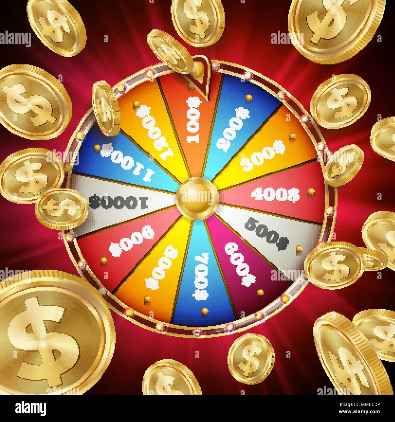 Spinning clock Stock Vector Images Alamy