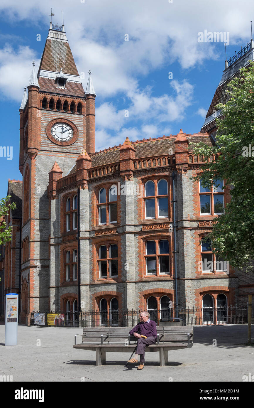 England, Berkshire, Reading, Town hall Stock Photo Alamy