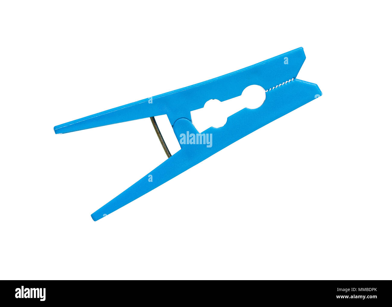 Color clothespin on white Stock Photo Alamy