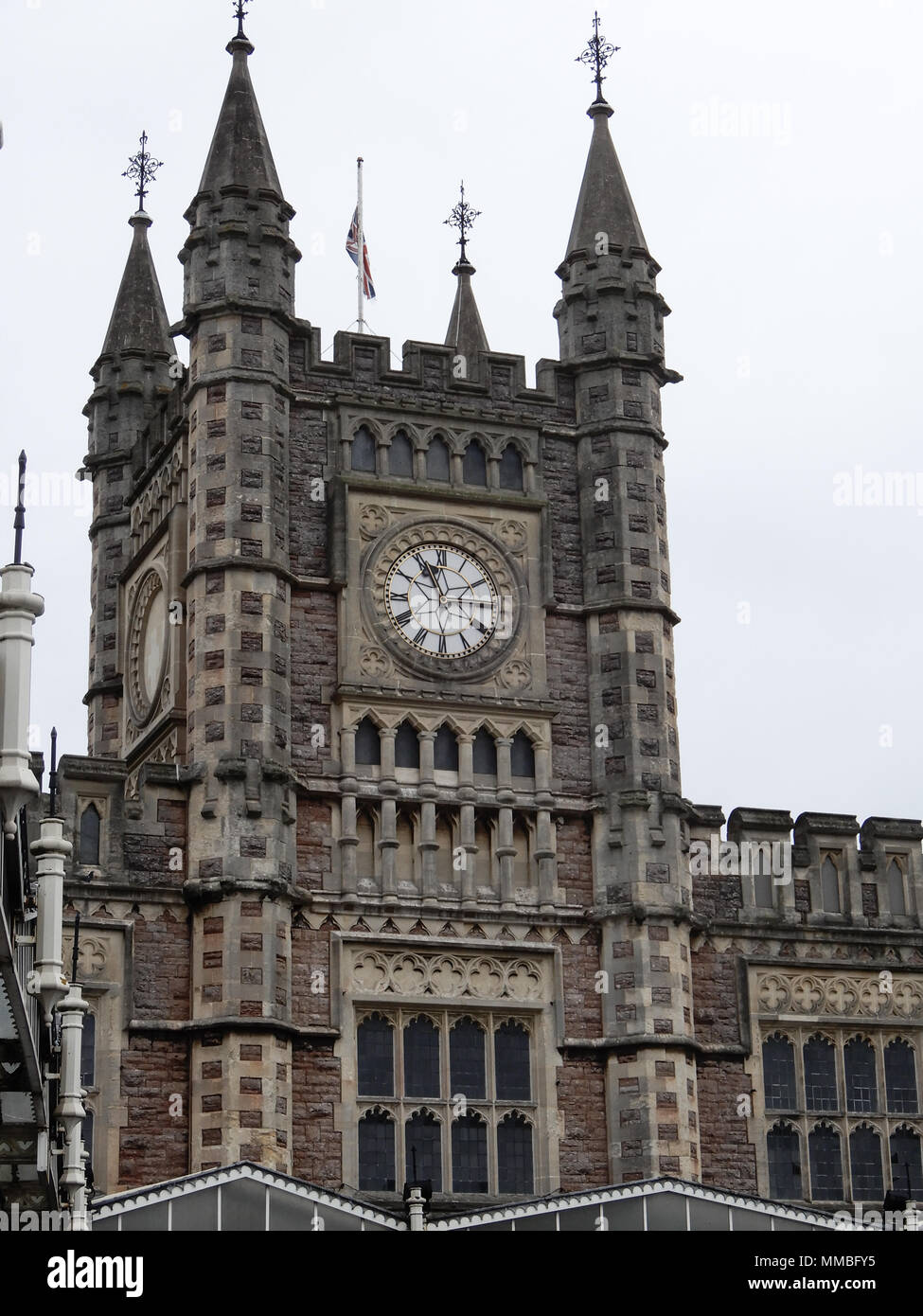 Bristol Temple Meads Train Station High Resolution Stock Photography