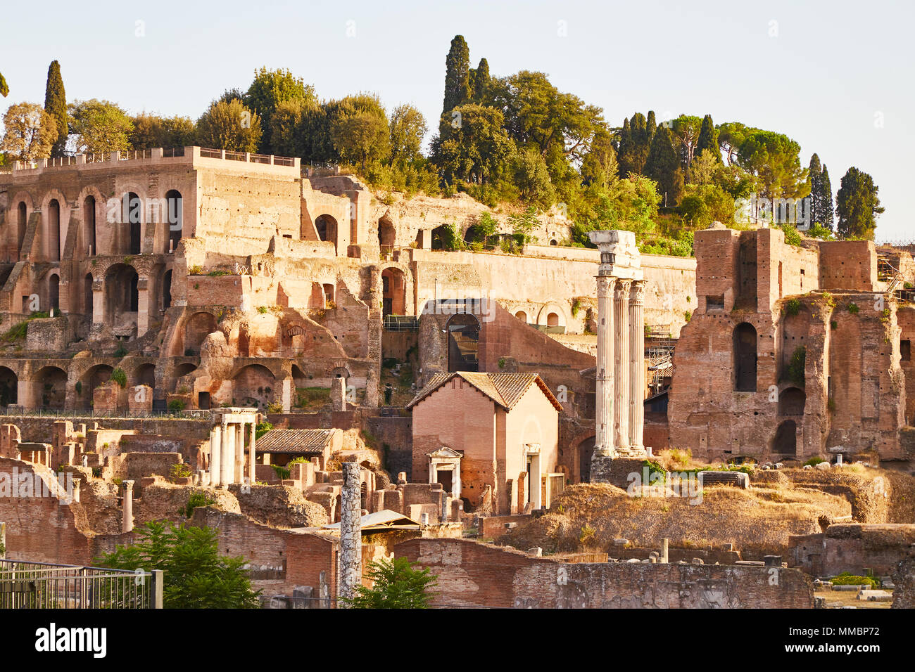 Culture and history and ancient roman buildings hi-res stock ...