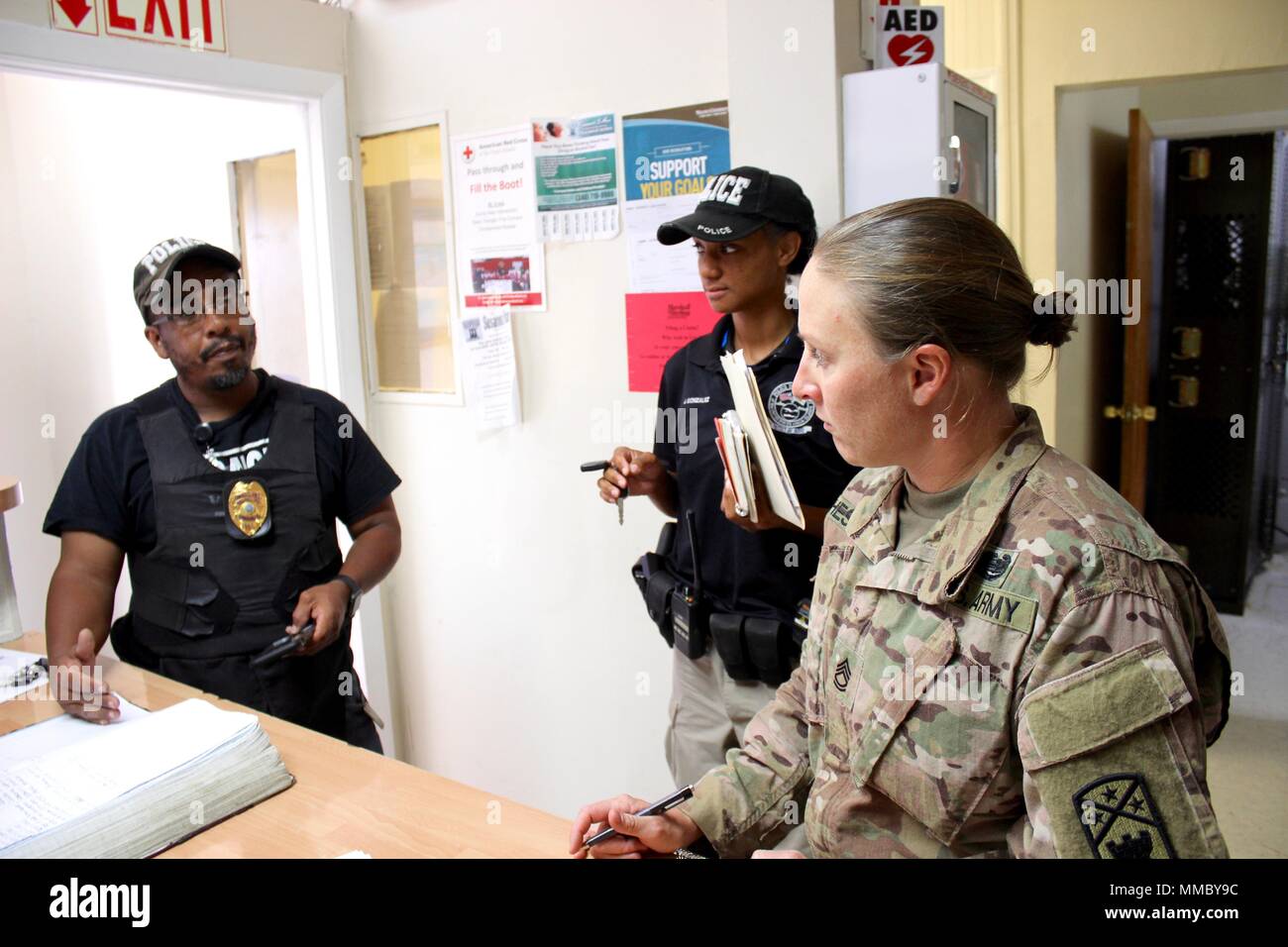 Sgt. 1st Class Leigh Ann Hester, a member of the Tennessee National