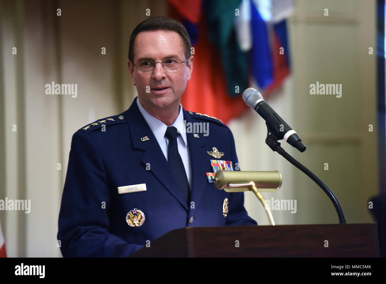 Air Force Gen Joseph Lengyel Chief National Guard Bureau Addresses 