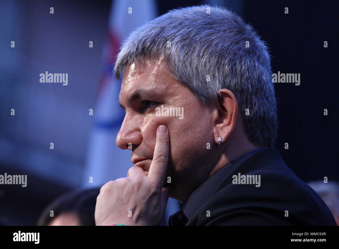Nichi Vendola in Cassino on 21/5/2011 to support the candidate for mayor Petrarcone Stock Photo