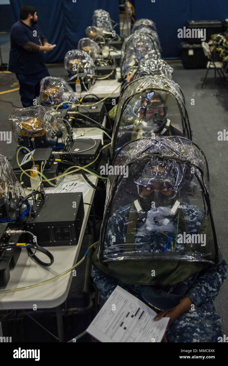 M50 joint service general purpose gas masks hi-res stock photography ...