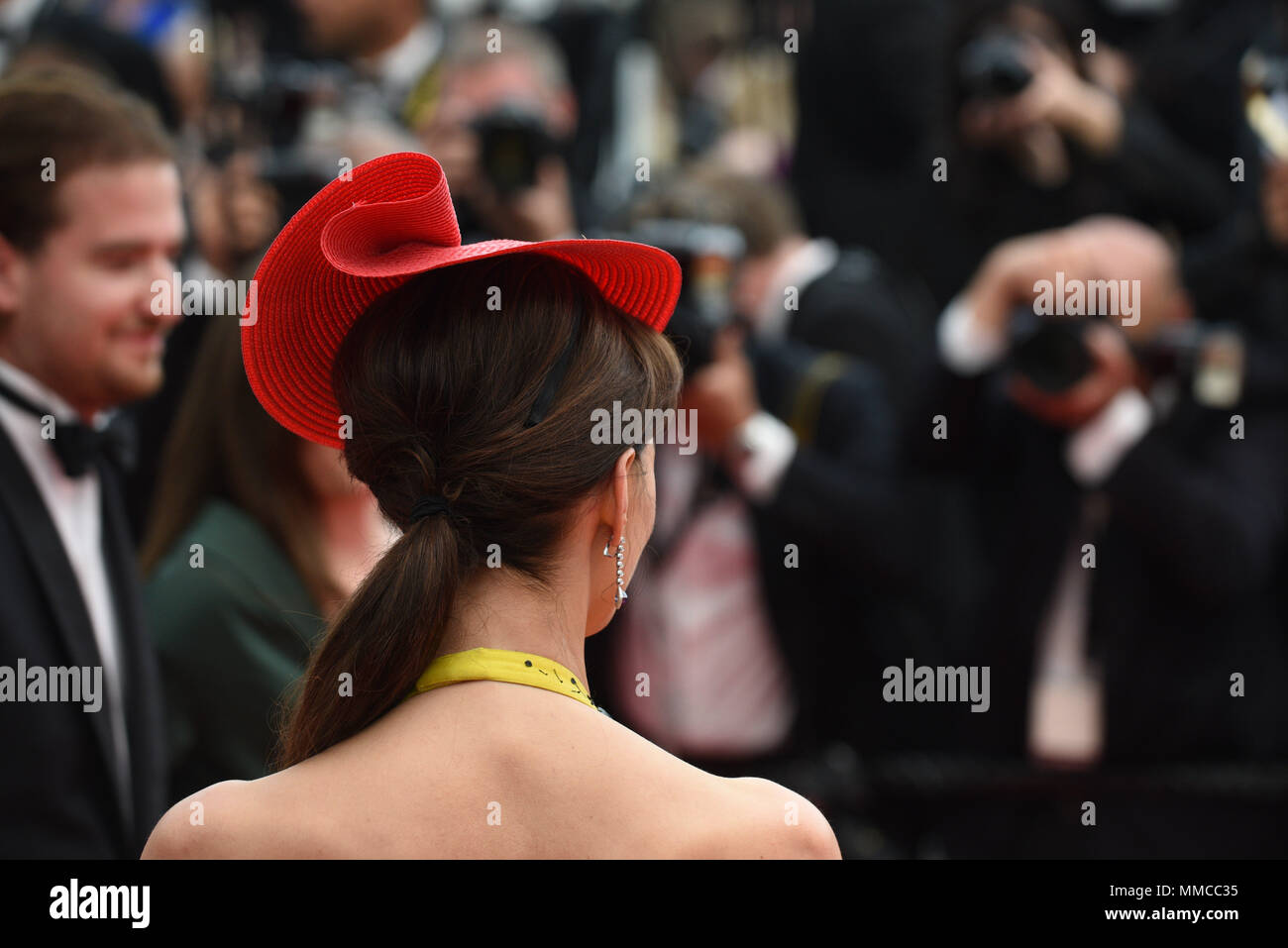 Cannes, France. May 10, 2018 - Cannes, France: Frederique Bel attends