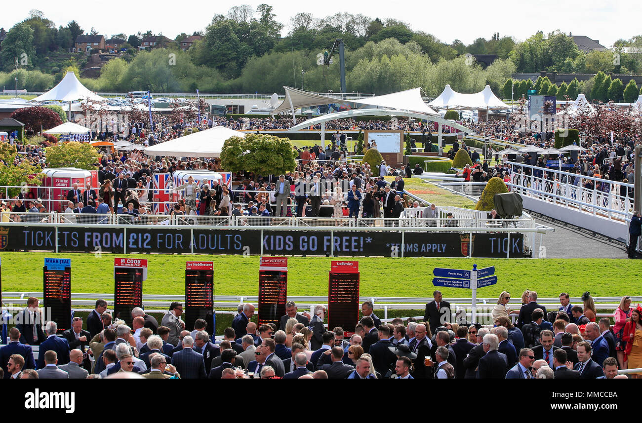 Chester Racecourse, Chester, UK. 10th May, 2018. The Boodles May ...