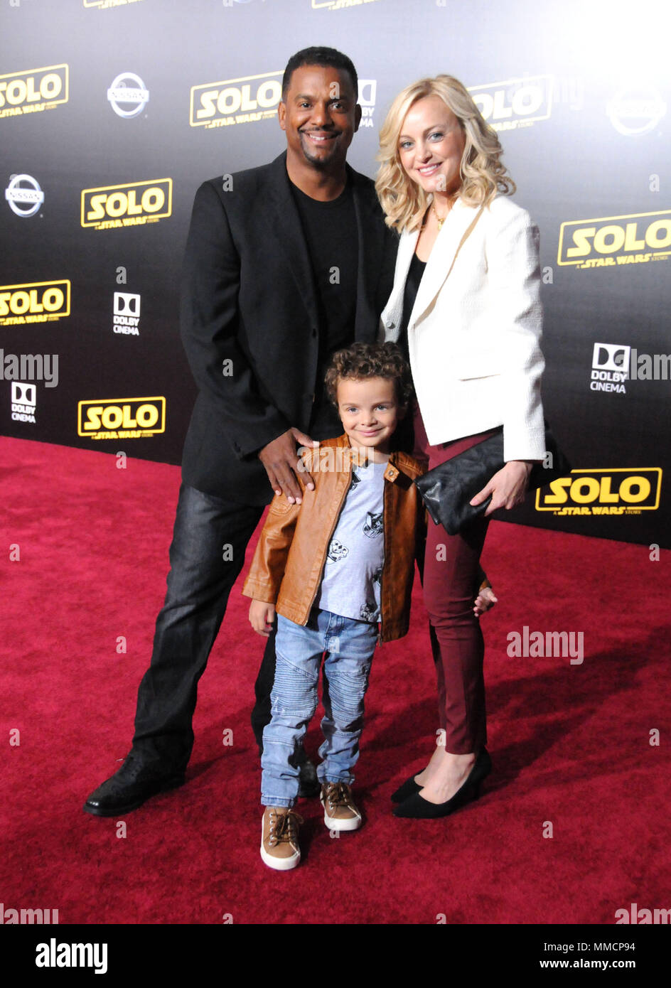 Hollywood, California, USA. 10th May, 2018. (LR) Actor Alfonso Ribeiro
