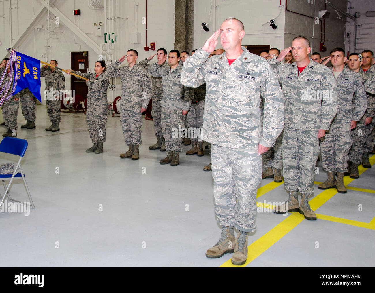 Members of the Missouri Air National Guard's 131st Maintenance Group