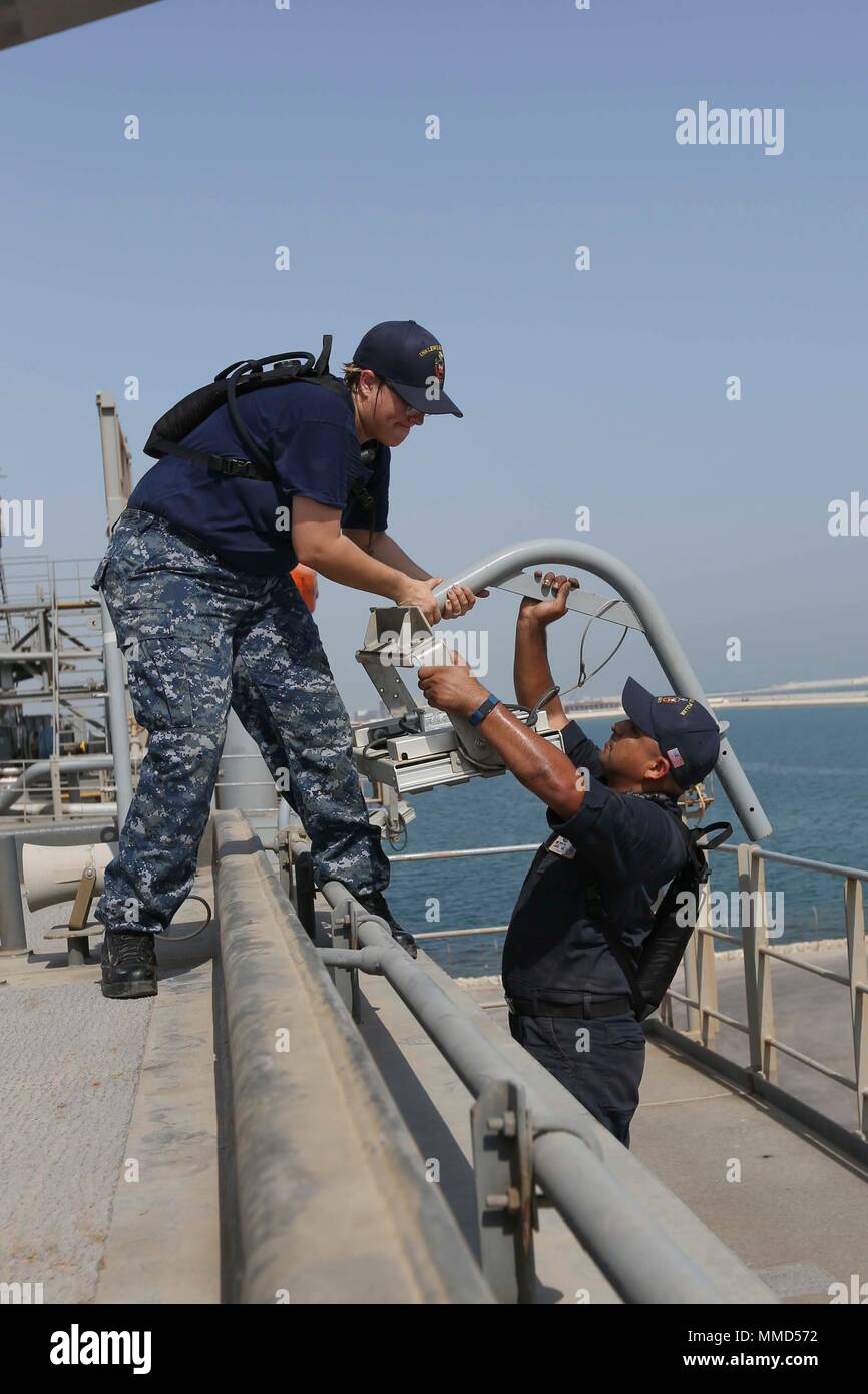 U S 5th Fleet Area Of Operations Oct 17 2017 Sailors