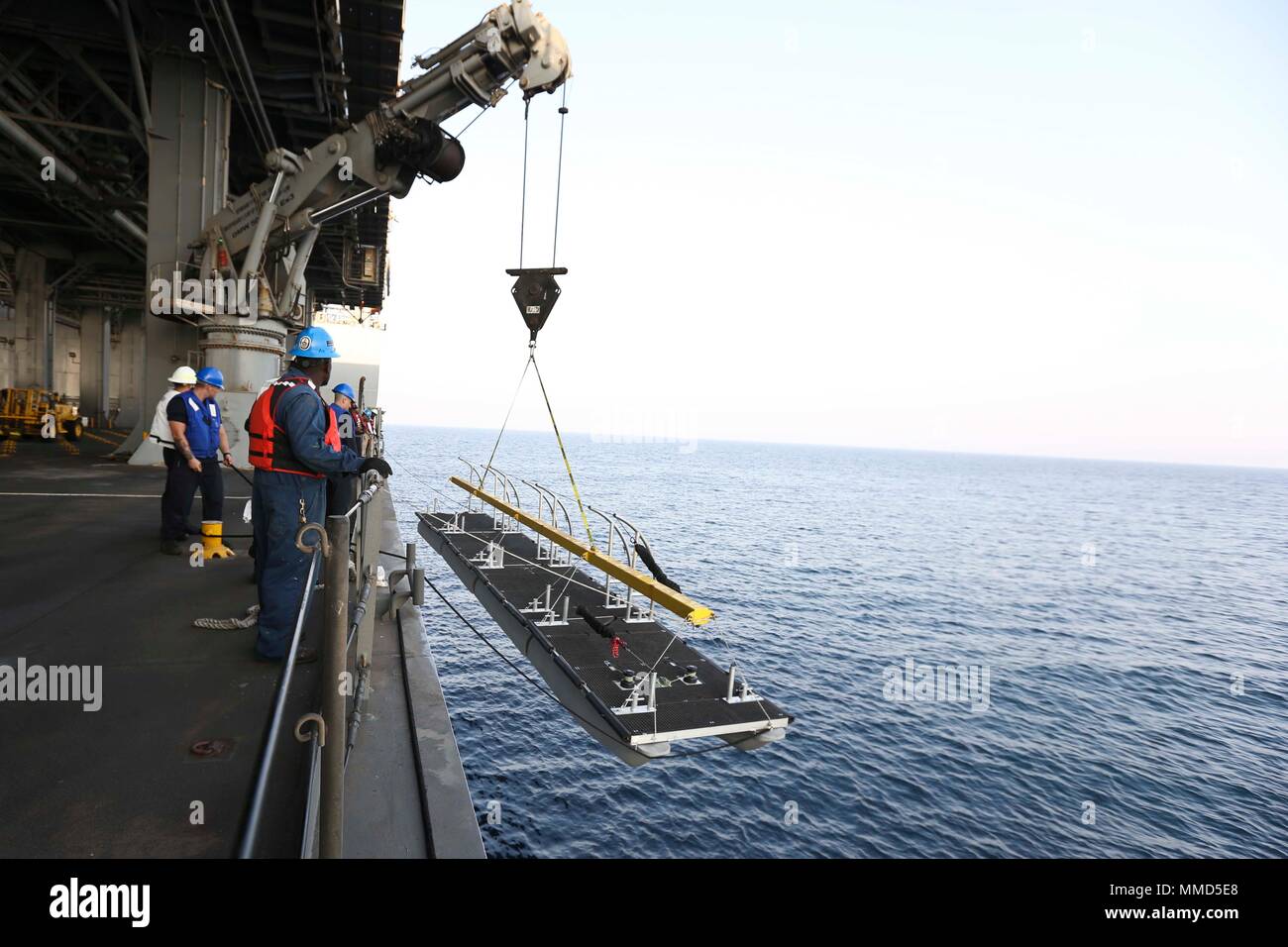 U.S. 5TH FLEET AREA OF OPERATIONS (Oct. 17, 2017) Sailors deployed