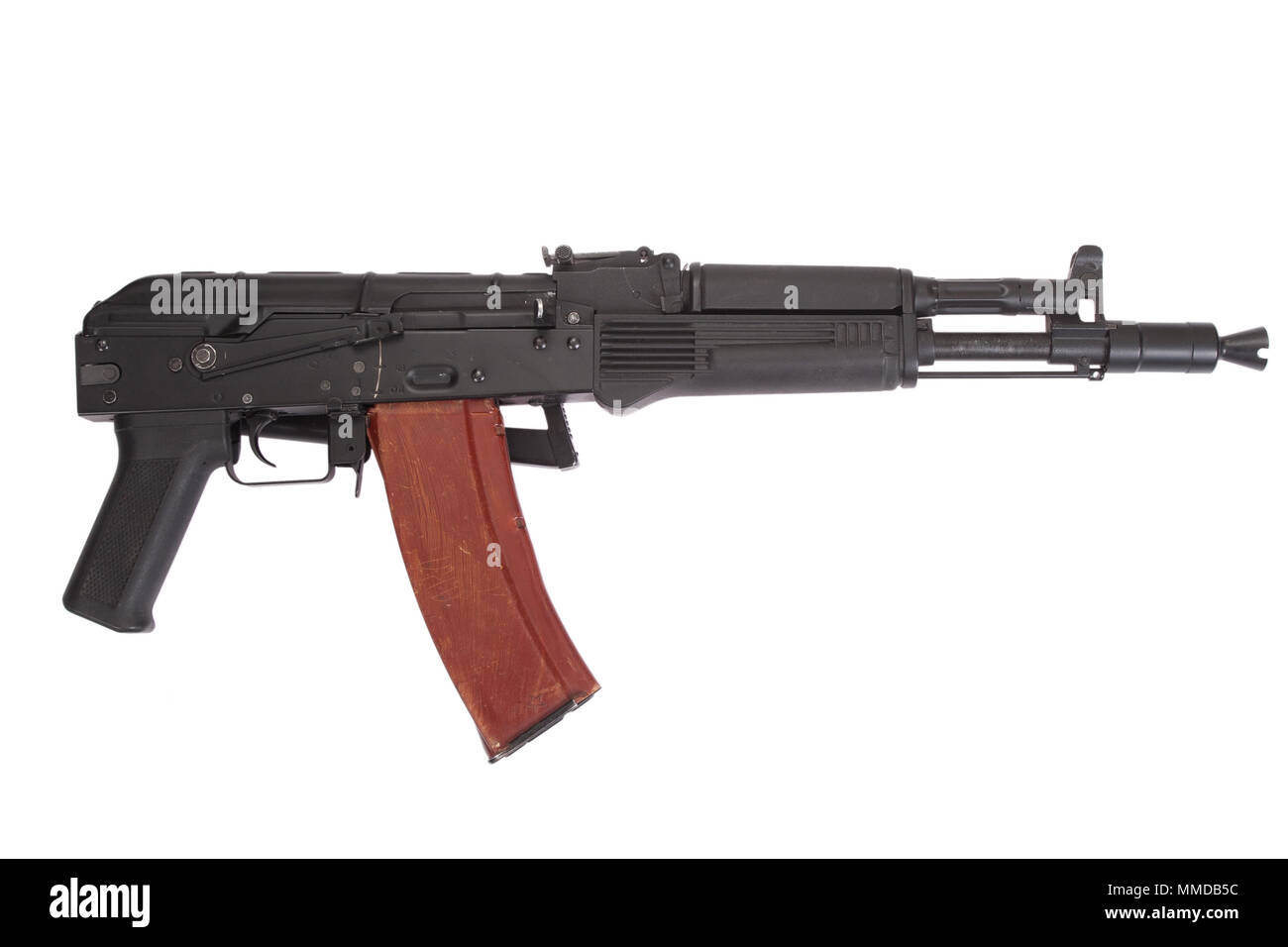Kalashnikov AK-105 modern assault rifle on white Stock Photo - Alamy