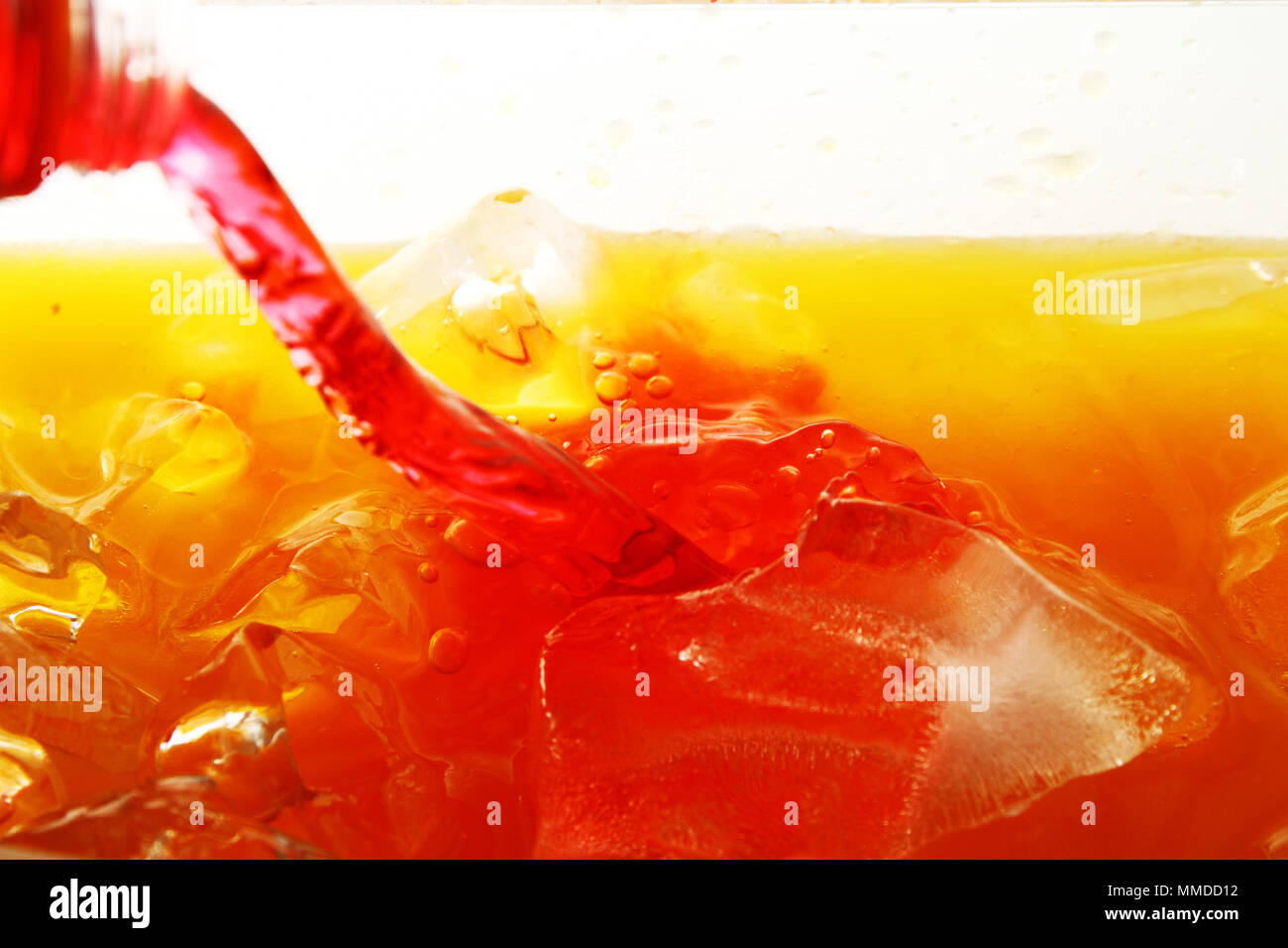 Cold Drink background / A liquid to consume; a drink, such as tea, coffee,  liquor, beer, milk, juice, or soft drinks, usually excluding water Stock  Photo - Alamy