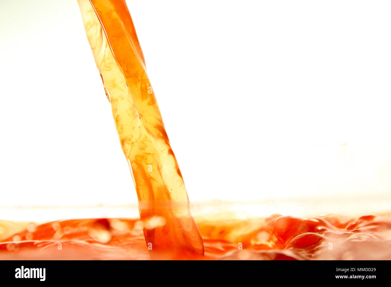 Orange juice as background Stock Photo