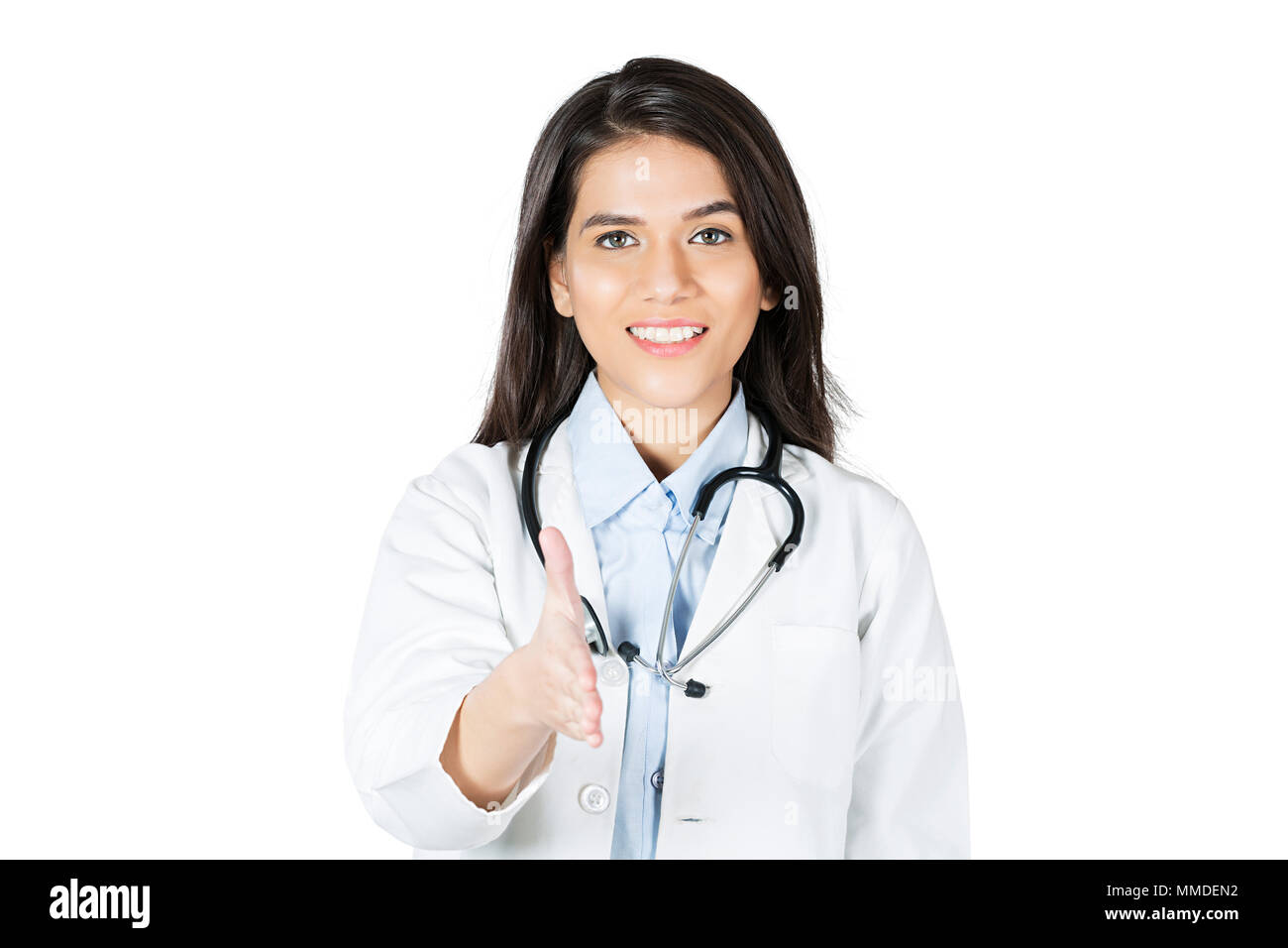 Thumbs up young indian doctor hi-res stock photography and images - Alamy