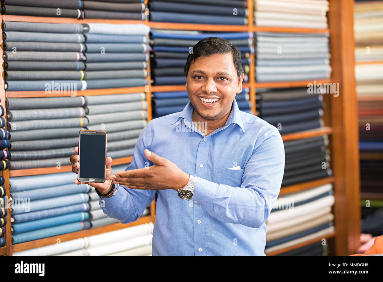 Salesman hand hires stock photography and images Alamy