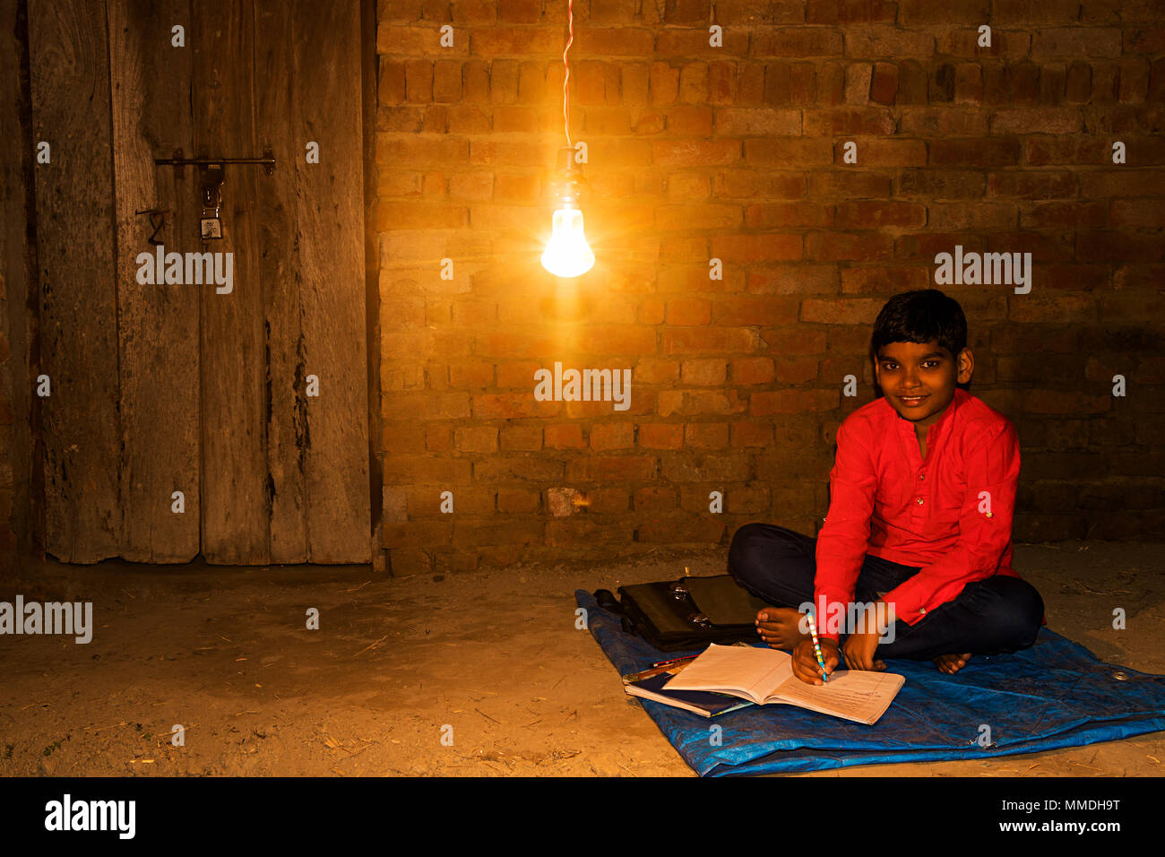 Boy dark home hi-res stock photography and images - Alamy
