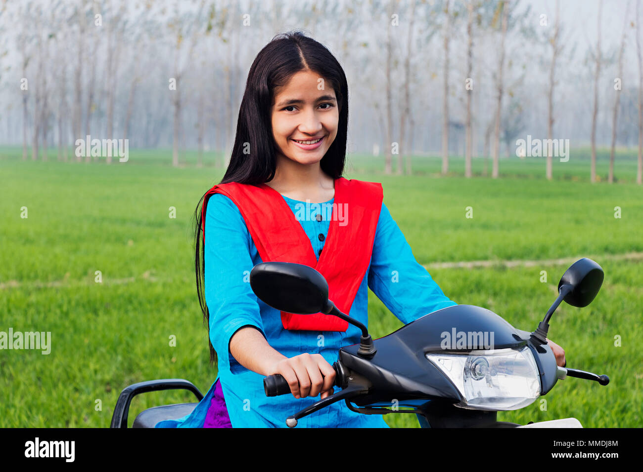 girl in scooty