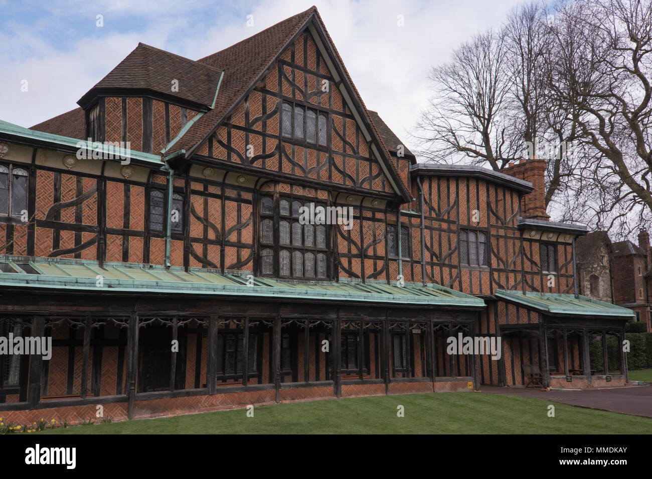 Almshouses, the Horseshoe Cloisters, Windsor Castle, Windsor, Berkshire, UK Stock Photo